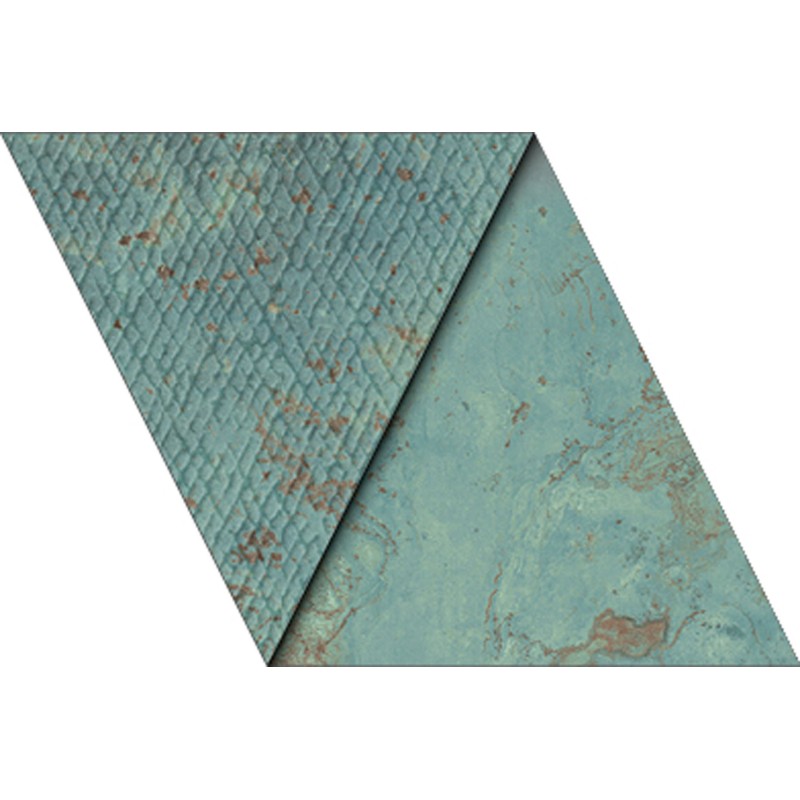 Płytka gresowa APAVISA ZINC GREEN DECOR RAMP 29,26X29,28 cm Płytka gresowa APAVISA ZINC GREEN DECOR RAMP 29,26X29,28 cm