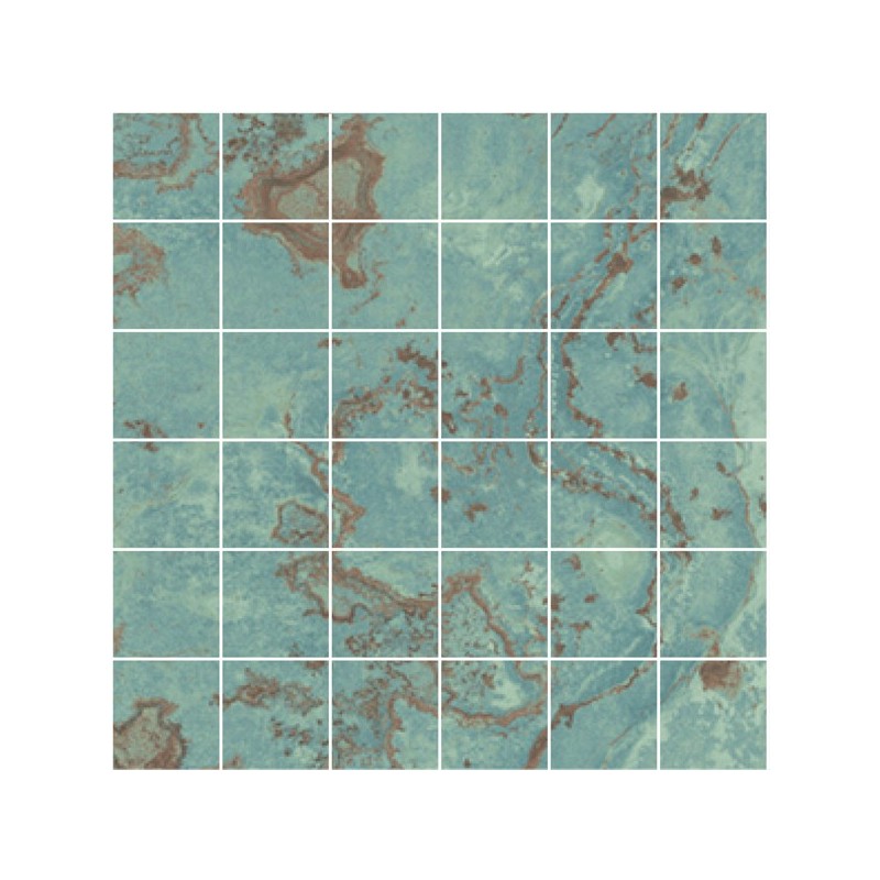 Płytka gresowa APAVISA ZINC GREEN NAT MOS 5X5 29,75X29,75 cm Płytka gresowa APAVISA ZINC GREEN NAT MOS 5X5 29,75X29,75 cm