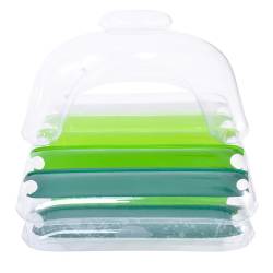 FOTEL MATERAC POMPOWANY DO PŁYWANIA SIESTA-GREEN 2w1 180x79 CM SIESTA-GREEN