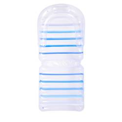 FOTEL MATERAC POMPOWANY DO PŁYWANIA SIESTA-BLUE 2w1 180x79 CM SIESTA-BLUE