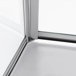 DRZWI PRYSZNICOWE SH09A CHROM 80 CM 6 MM SH09A-80