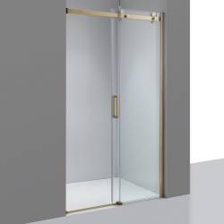 DRZWI PRYSZNICOWE SH03D ZŁOTE 115-120 CM 8 MM SH03D-GL-120