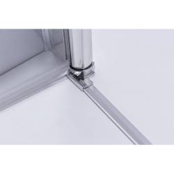 DRZWI PRYSZNICOWE SH01E CHROM 120 CM 6 MM SH01E-120