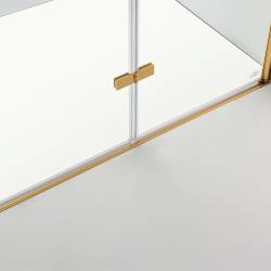 DRZWI PRYSZNICOWE SH01C ZŁOTE 100 CM SH01C-GL-100