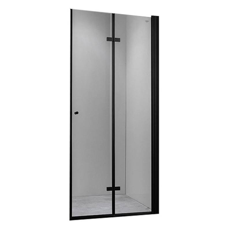 DRZWI PRYSZNICOWE SH01C CZARNE 100 CM SH01C-BL-100