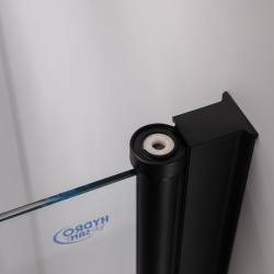 DRZWI PRYSZNICOWE SH01C CZARNE 100 CM SH01C-BL-100