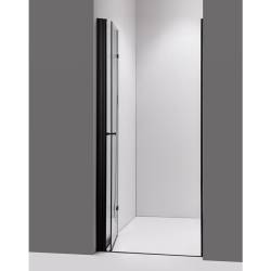 DRZWI PRYSZNICOWE SH01B CZARNE 90 CM 6 MM SH01B-BL-90