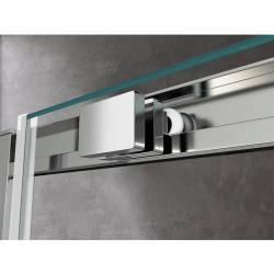 DRZWI PRYSZNICOWE KZ14C CHROM 115-120 CM 6 MM KZ14C-120