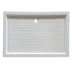 BRODZIK PRYSZNICOWY PROSTOKĄTNY WYSOKI SXL04D BIAŁY 130x90 CM SXL04D-WH-130X90