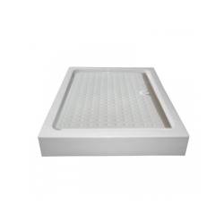 BRODZIK PRYSZNICOWY PROSTOKĄTNY WYSOKI SXL04B BIAŁY 110x90 CM SXL04B-WH-110X90
