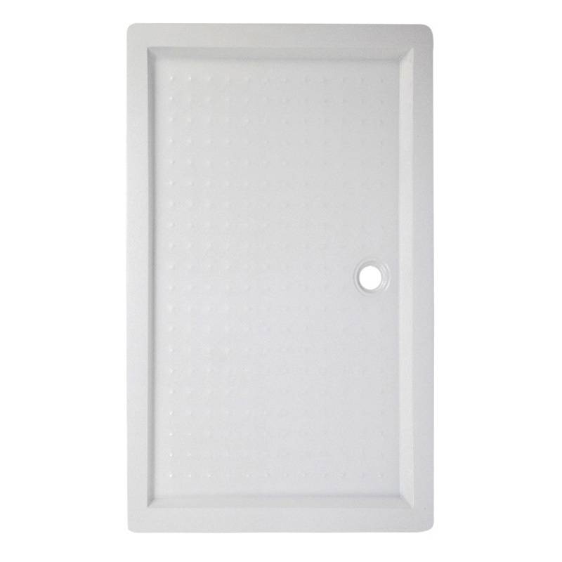 BRODZIK PRYSZNICOWY PROSTOKĄTNY WYSOKI SXL03F BIAŁY 130x80 CM SXL03F-WH-130X80