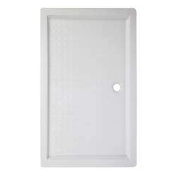 BRODZIK PRYSZNICOWY PROSTOKĄTNY WYSOKI SXL03D BIAŁY 110x80 CM SXL03D-WH-110X80