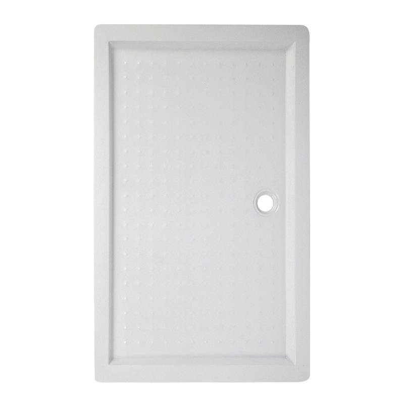 BRODZIK PRYSZNICOWY PROSTOKĄTNY WYSOKI SXL03C BIAŁY 100x80 CM SXL03C-WH-100X80