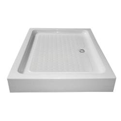 BRODZIK PRYSZNICOWY PROSTOKĄTNY WYSOKI SXL03C BIAŁY 100x80 CM SXL03C-WH-100X80