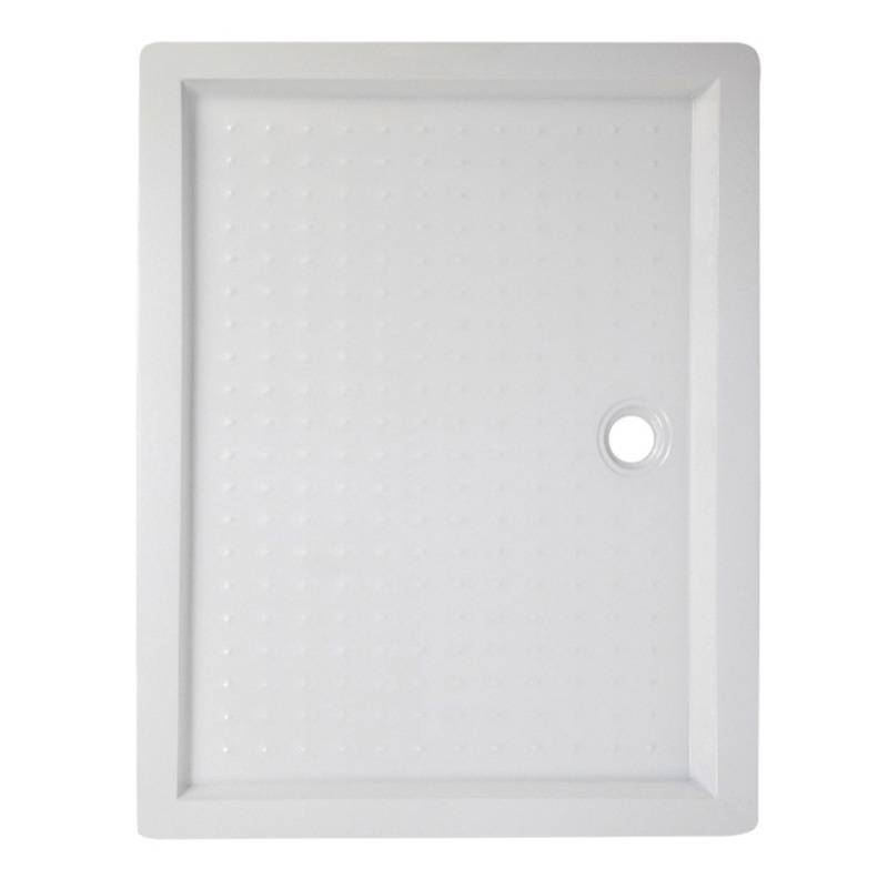 BRODZIK PRYSZNICOWY PROSTOKĄTNY WYSOKI SXL03B BIAŁY 90x80 CM SXL03B-WH-90X80
