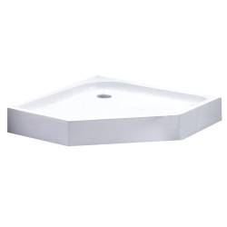 BRODZIK PRYSZNICOWY PIĘCIOKĄTNY WYSOKI SXL07C BIAŁY 100x100 CM SXL07C-WH-100