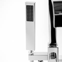 BATERIA WANNOWA WOLNOSTOJĄCA PODŁOGOWA ŁAZIENKOWA STOJĄCA CHROM F2037A