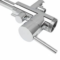BATERIA WANNOWA WOLNOSTOJĄCA PODŁOGOWA ŁAZIENKOWA STOJĄCA CHROM F2012