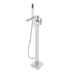 BATERIA WANNOWA WOLNOSTOJĄCA ŁAZIENKOWA PODŁOGOWA STOJĄCA CHROM F1532A