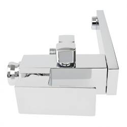 BATERIA WANNOWA WOLNOSTOJĄCA ŁAZIENKOWA PODŁOGOWA STOJĄCA CHROM F1532A
