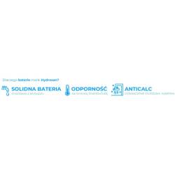 BATERIA ŁAZIENKOWA UMYWALKOWA F211HC ZŁOTA F211HC-GL
