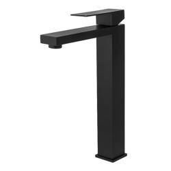 BATERIA UMYWALKOWA ŁAZIENKOWA STOJĄCA NABLATOWA F211HB CZARNA F211HB-BL