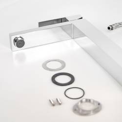 BATERIA ŁAZIENKOWA UMYWALKOWA F211HA CHROM F211HA