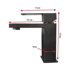 BATERIA ŁAZIENKOWA UMYWALKOWA F211A CHROM F211A