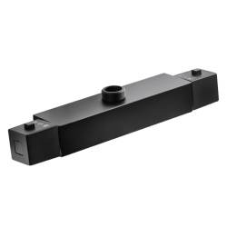 BATERIA PRYSZNICOWA Z TERMOSTATEM ŚCIENNA ŁAZIENKOWA T207B-BL CZARNA T207B-BL