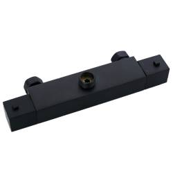 BATERIA PRYSZNICOWA Z TERMOSTATEM ŚCIENNA ŁAZIENKOWA T207B-BL CZARNA T207B-BL