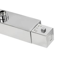 BATERIA PRYSZNICOWA Z TERMOSTATEM ŚCIENNA ŁAZIENKOWA T207A CHROM T207A