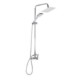 BATERIA ŁAZIENKOWA PRYSZNICOWA T206A CHROM T206A