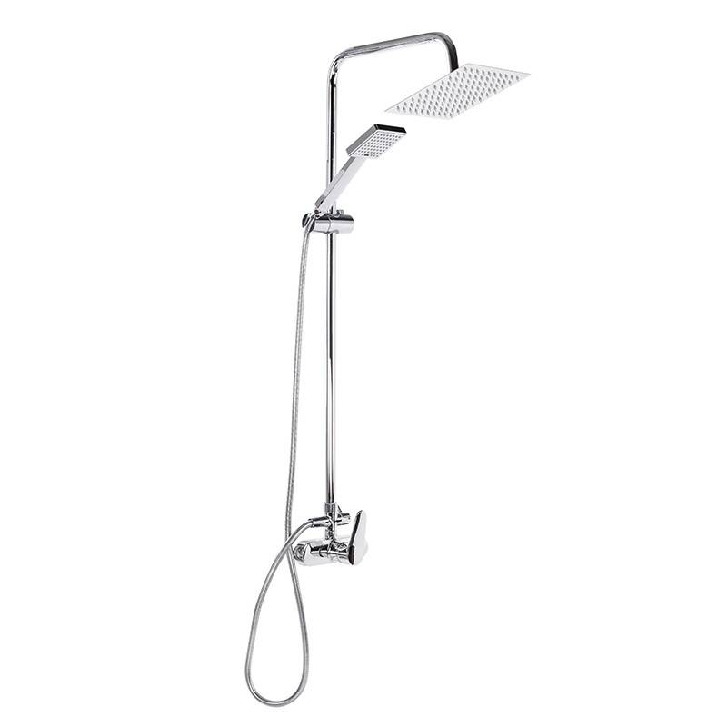 BATERIA ŁAZIENKOWA PRYSZNICOWA T206A CHROM T206A