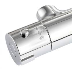 BATERIA PRYSZNICOWA Z TERMOSTATEM ŁAZIENKOWA ŚCIENNA T204A CHROM T204A