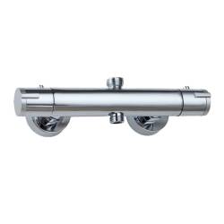 BATERIA PRYSZNICOWA Z TERMOSTATEM ŁAZIENKOWA ŚCIENNA T204A CHROM T204A