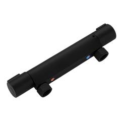 BATERIA ŁAZIENKOWA PRYSZNICOWA T203B CZARNA T203B-BL