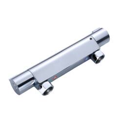 BATERIA PRYSZNICOWA Z TERMOSTATEM ŁAZIENKOWA ŚCIENNA T203A CHROM T203A