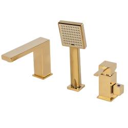 BATERIA ŁAZIENKOWA NAWANNOWA F301C ZŁOTA F301C-GL