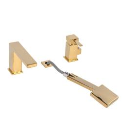 BATERIA ŁAZIENKOWA NAWANNOWA F301C ZŁOTA F301C-GL