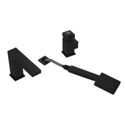 BATERIA ŁAZIENKOWA NAWANNOWA F301B CZARNA F301B-BL