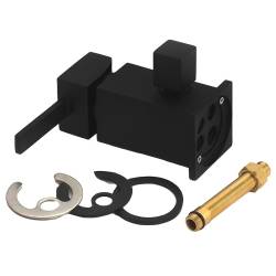 BATERIA ŁAZIENKOWA NAWANNOWA F301B CZARNA F301B-BL