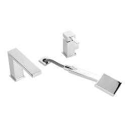 BATERIA ŁAZIENKOWA NAWANNOWA F301A CHROM F301A