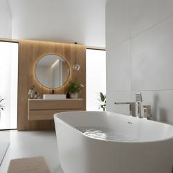 BATERIA ŁAZIENKOWA NAWANNOWA F301A CHROM F301A