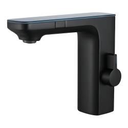 BATERIA ŁAZIENKOWA BEZDOTYKOWA F14-BL CZARNA LCD F14-BL