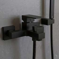 BATERIA WANNOWA PRYSZNICOWA F302B CZARNA F302B-BL
