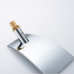 BATERIA UMYWALKOWA ŁAZIENKOWA PODTYNKOWA F01 CHROM F01