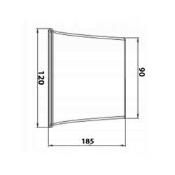 BATERIA UMYWALKOWA ŁAZIENKOWA PODTYNKOWA F01 CHROM F01