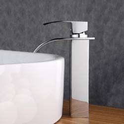 BATERIA UMYWALKOWA ŁAZIENKOWA STOJĄCA NABLATOWA F517H CHROM F517H