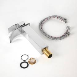 BATERIA UMYWALKOWA ŁAZIENKOWA STOJĄCA NABLATOWA F517H CHROM F517H