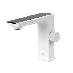 BATERIA UMYWALKOWA ŁAZIENKOWA F11W BIAŁO/CZARNA LCD F11-WH-BL